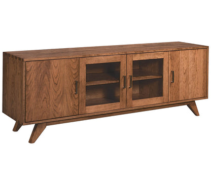 Mid Century TV Console with Box Joints