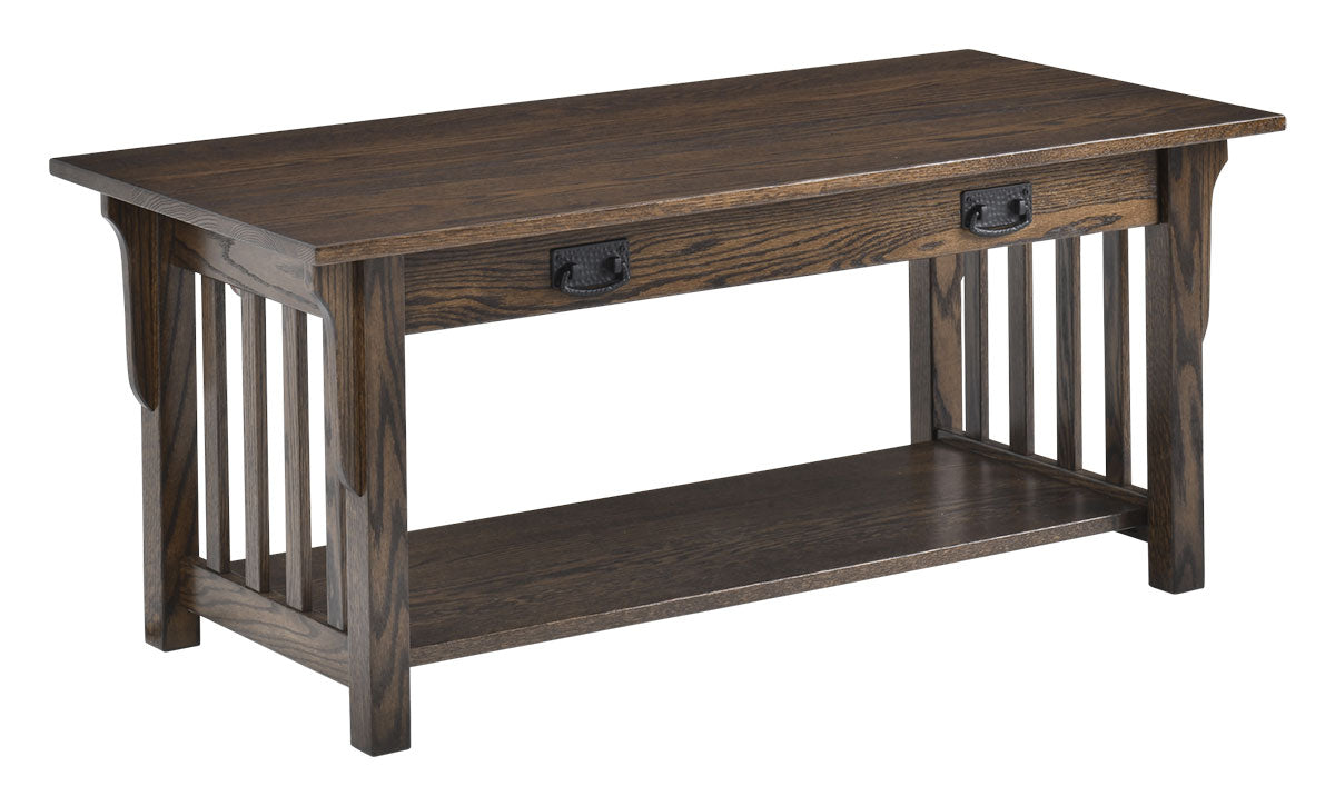 Mission Deluxe Coffee Table with Drawer