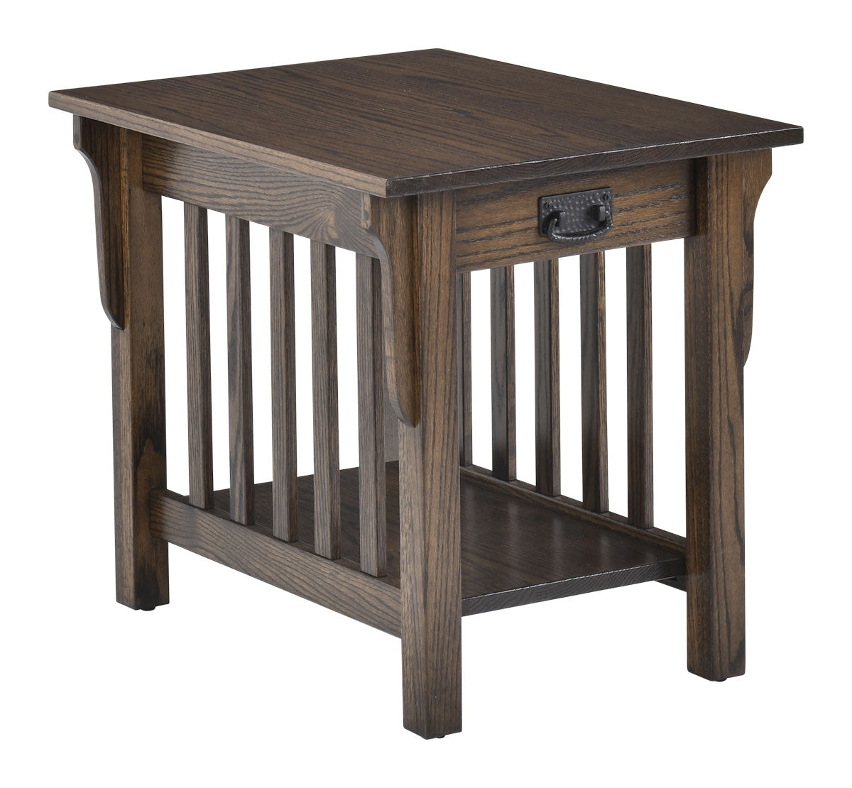 Mission Deluxe End Table with Drawer