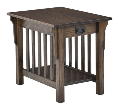 Mission Deluxe End Table with Drawer