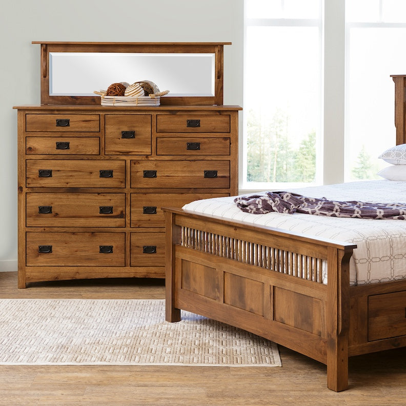 Lancaster Mission Cheval Mirror