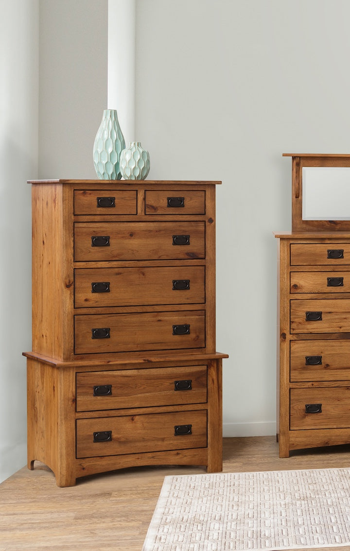 Lancaster Mission Bed with Low Profile Footboard