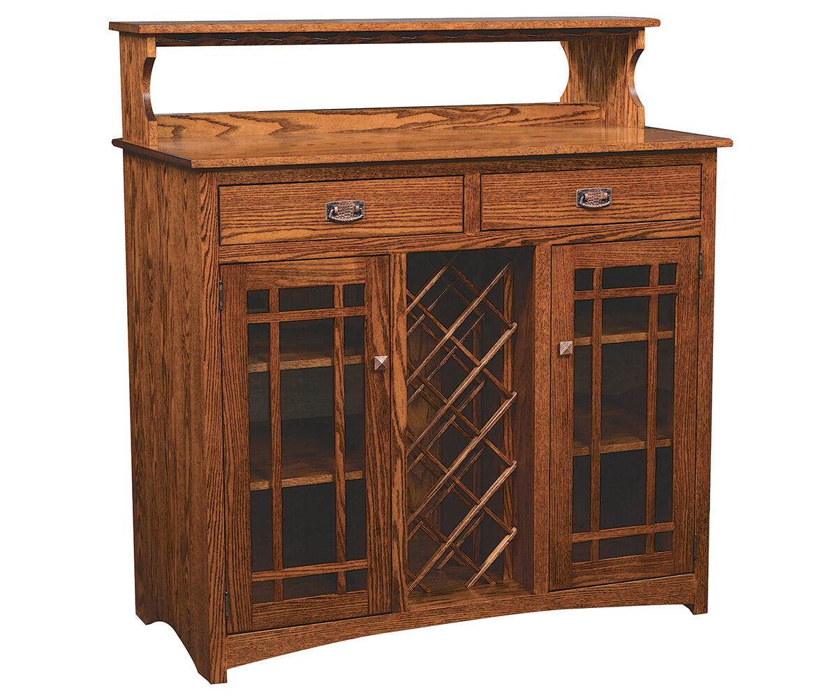 Mission Wine Cabinet
