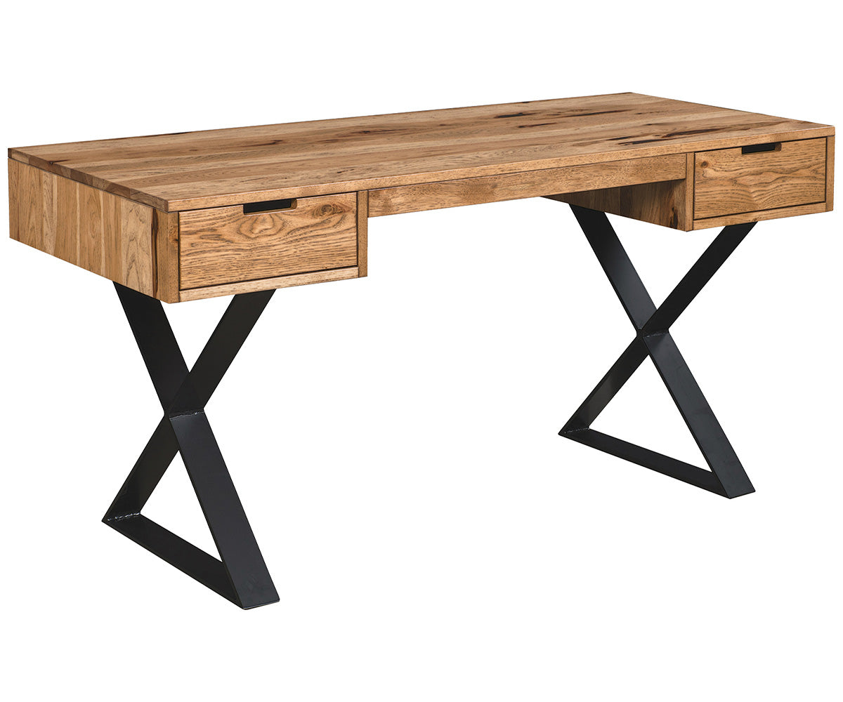 Modern Desk with X Base
