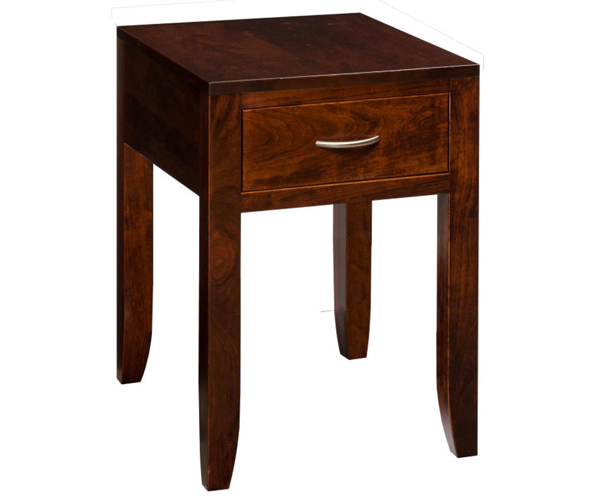 Barrington End Table Open w/No Shelf w/1 Drawer