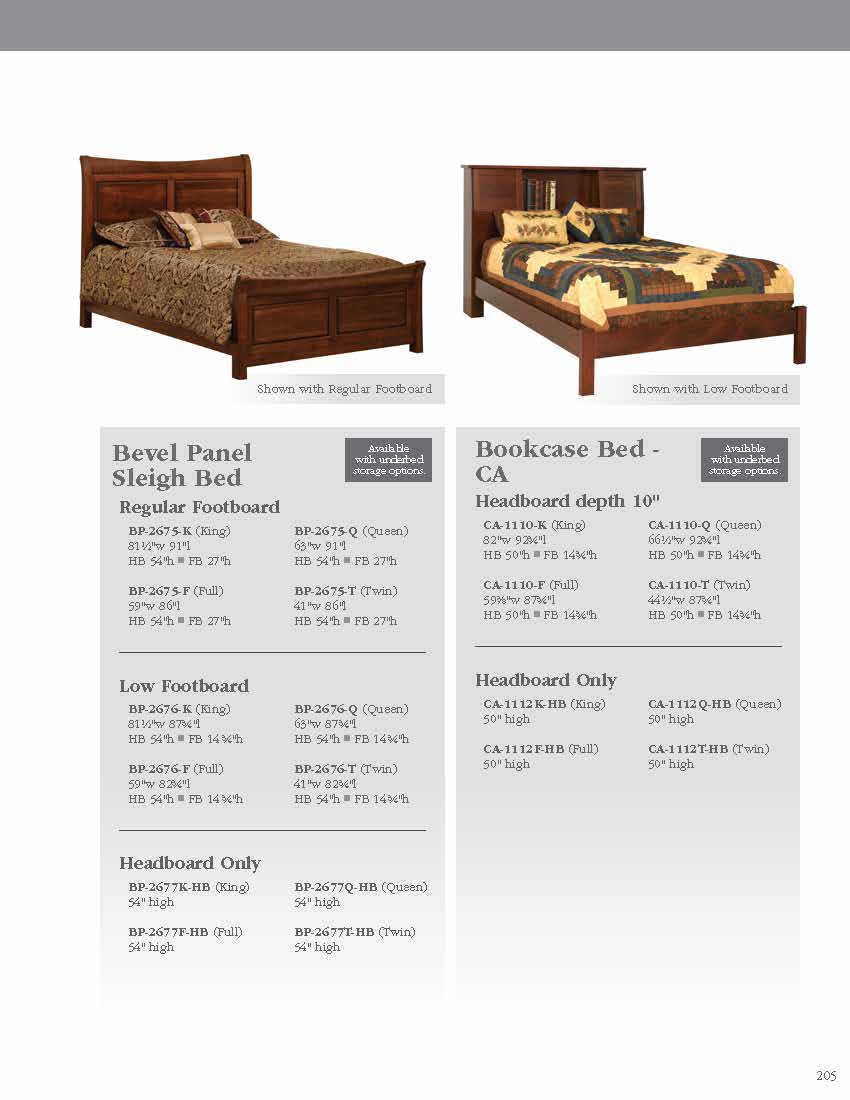 Bookcase Bed CA Series