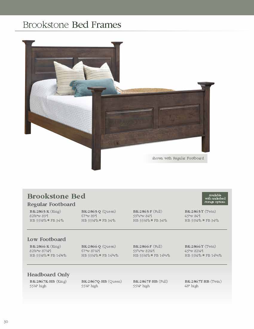 Brookstone Bedroom Set