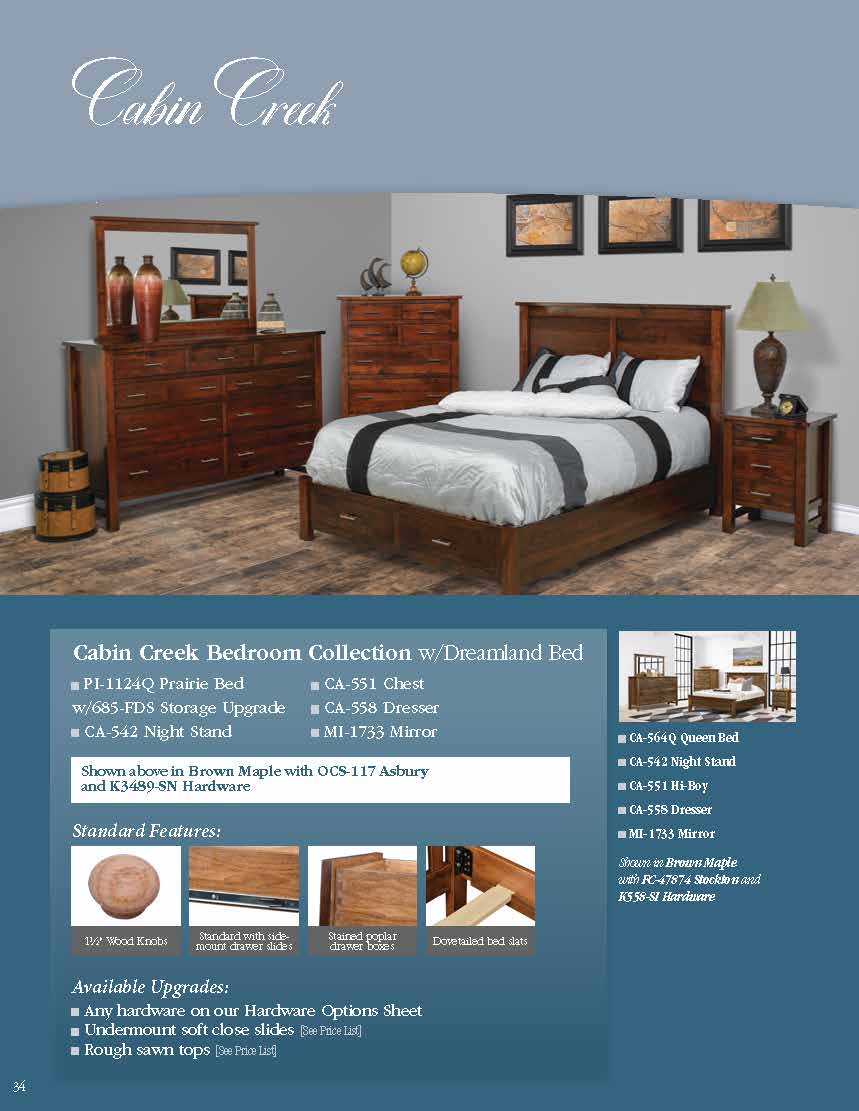 Cabin Creek Bedroom Set