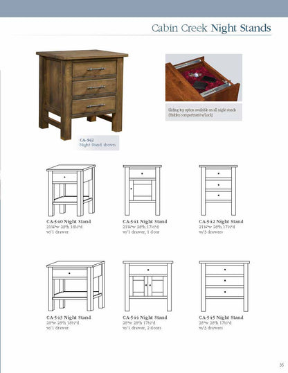 Cabin Creek Bedroom Set