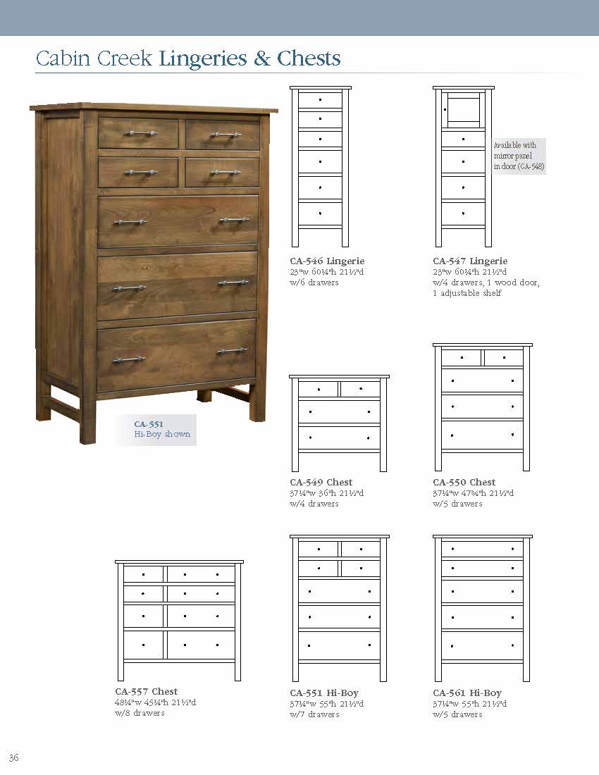 Cabin Creek Bedroom Set