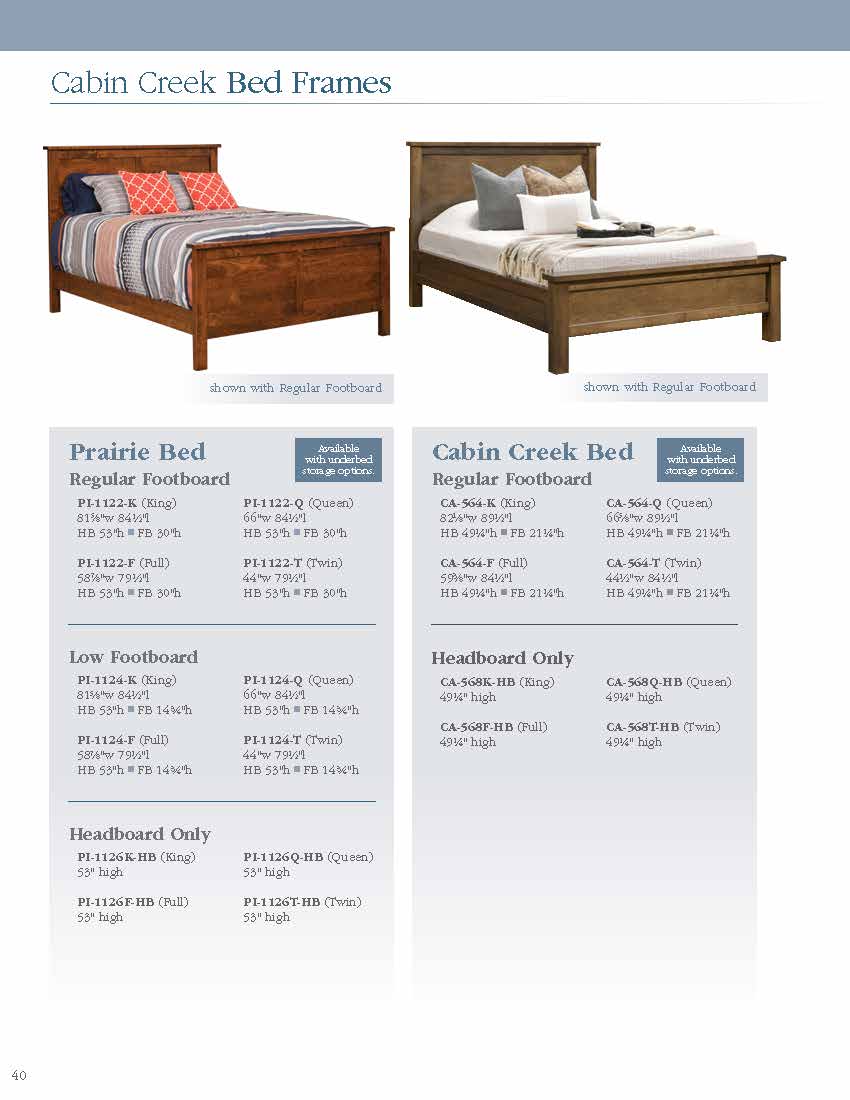 Cabin Creek Bedroom Set