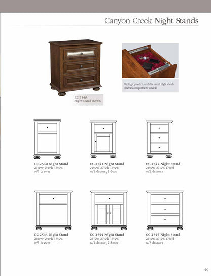 Canyon Creek Dresser