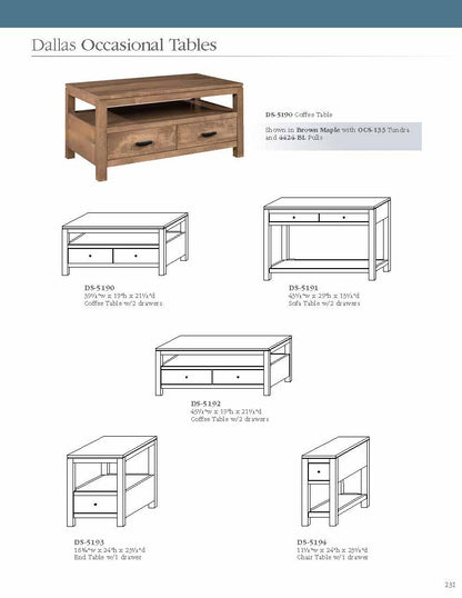 Allentown 84" Entertainment Console