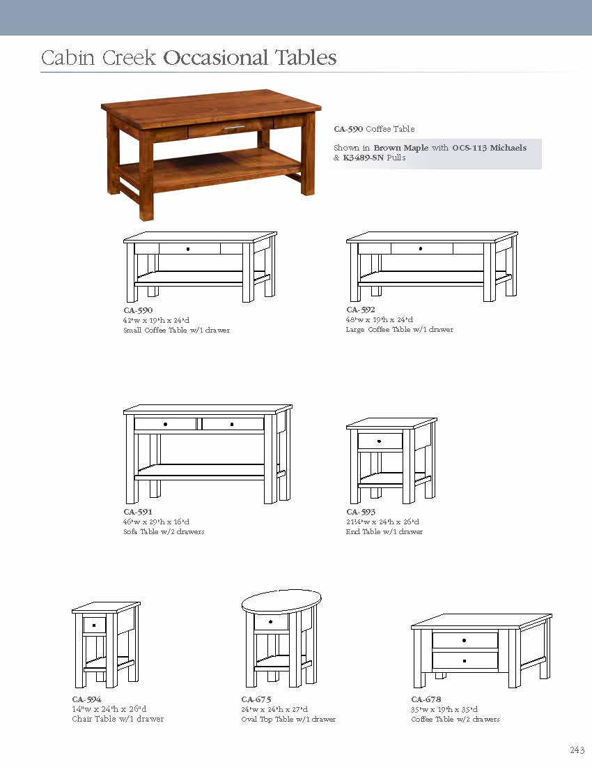 Cabin Creek 50" Entertainment Console