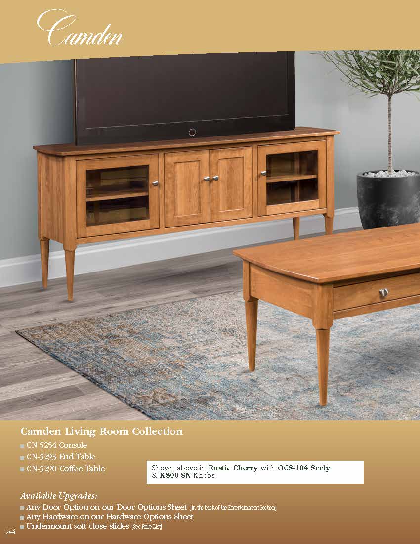 Camden 60" Entertainment Console