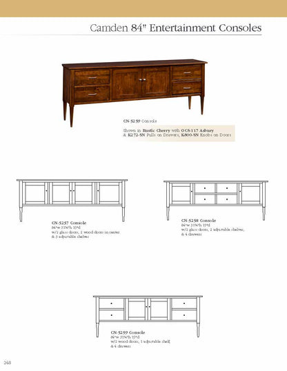 Camden 60" Entertainment Console