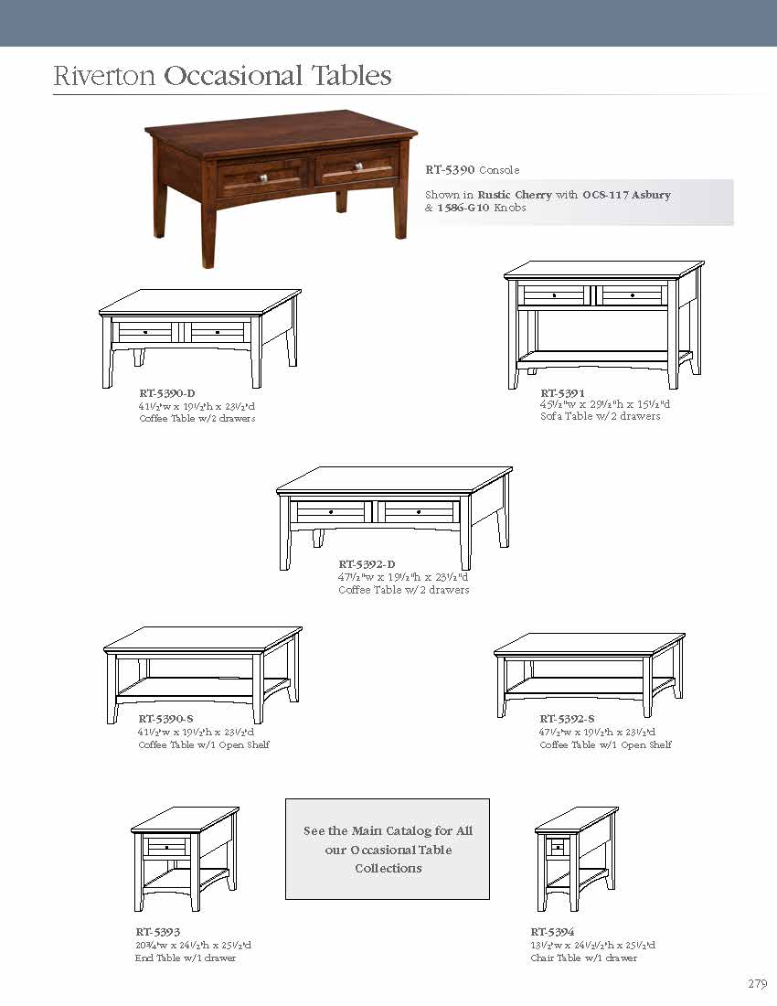 Riverton 61" Entertainment Console