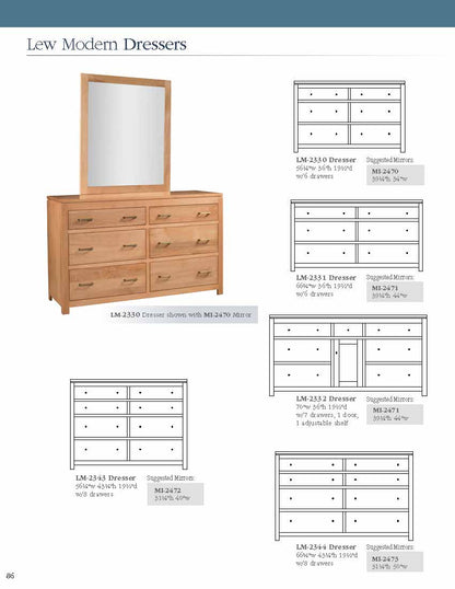 Lew Modern Bedroom Set