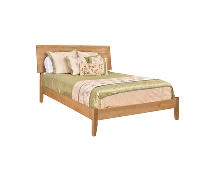 Lew Modern Bed with Regular Footboard