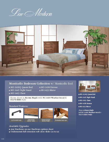 Monticello Bedroom Set