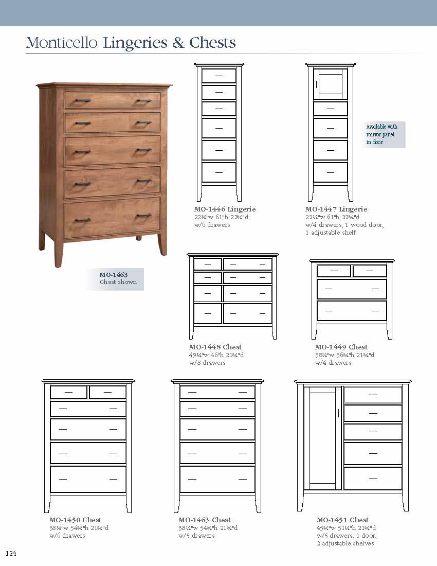 Monticello Bedroom Set