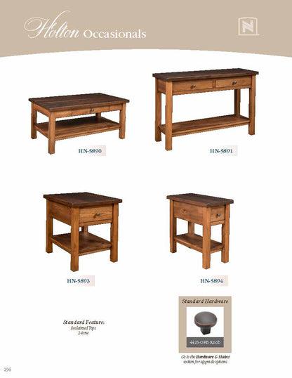 Holton Sofa Table w/2 Drawers