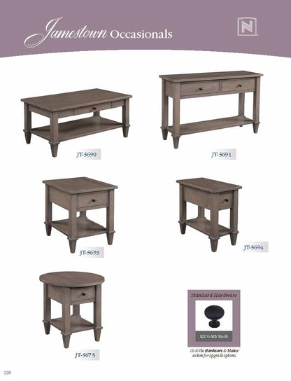 Jamestown Sofa Table w/2 Drawers