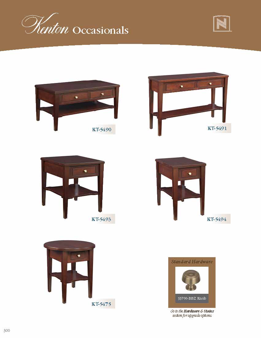 Kenton Sofa Table w/2 Drawers