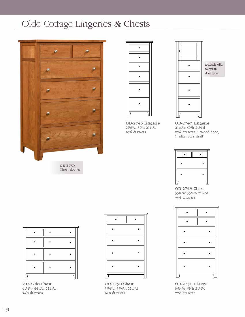 Olde Cottage Bedroom Set