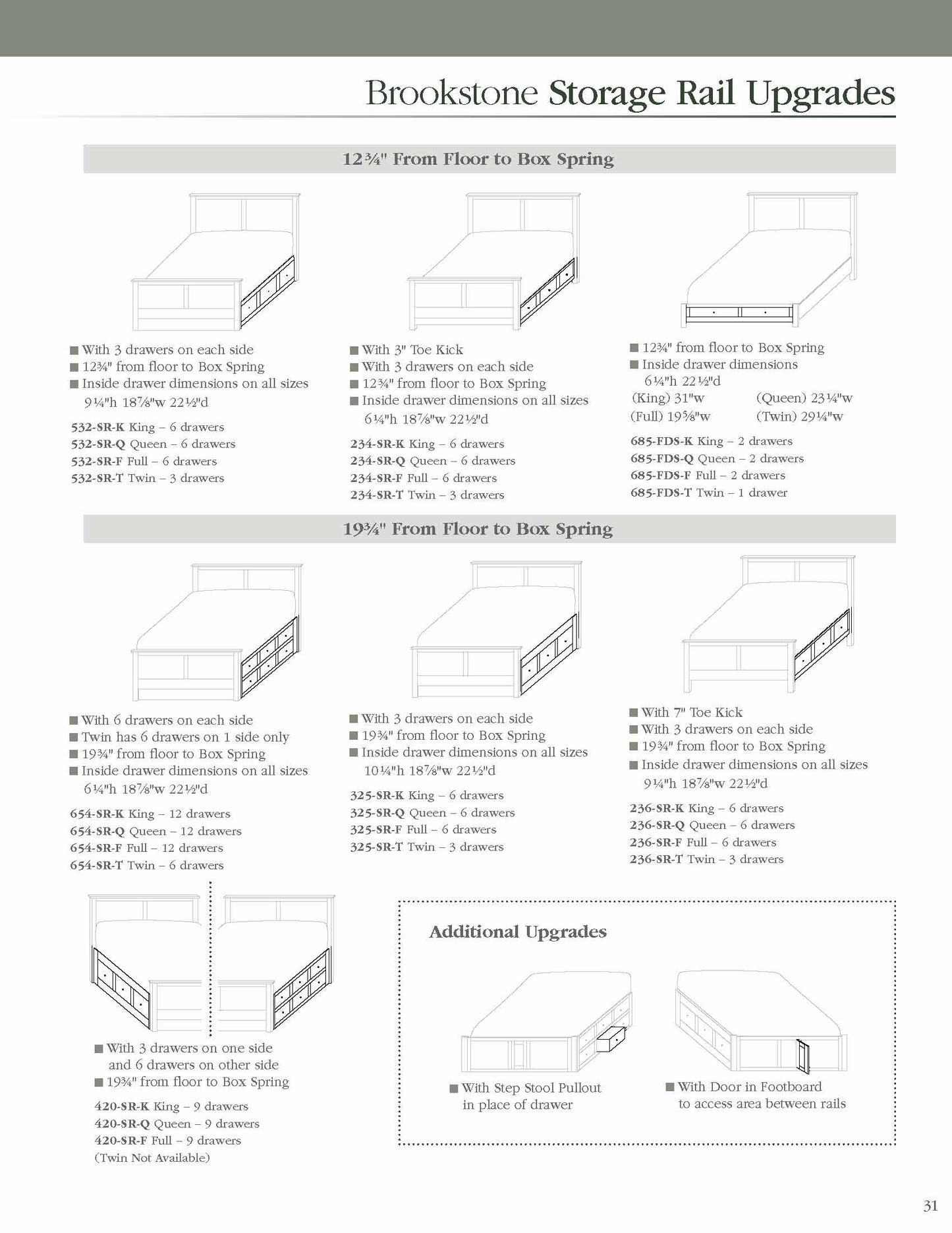 Brookstone Bedroom Set