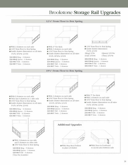 Brookstone Bedroom Set