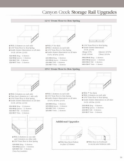 Canyon Creek Bedroom Set
