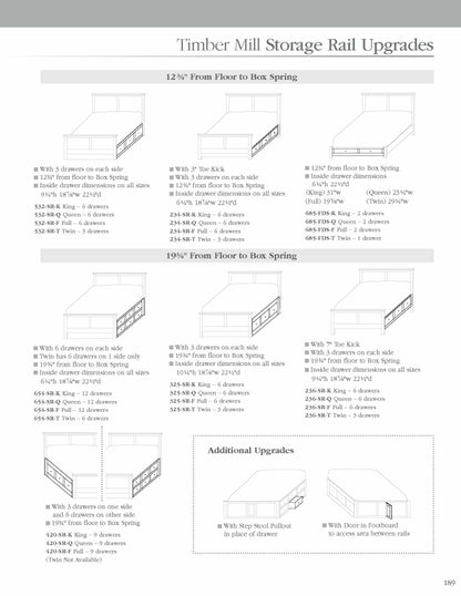 Timber Mill Bedroom Set