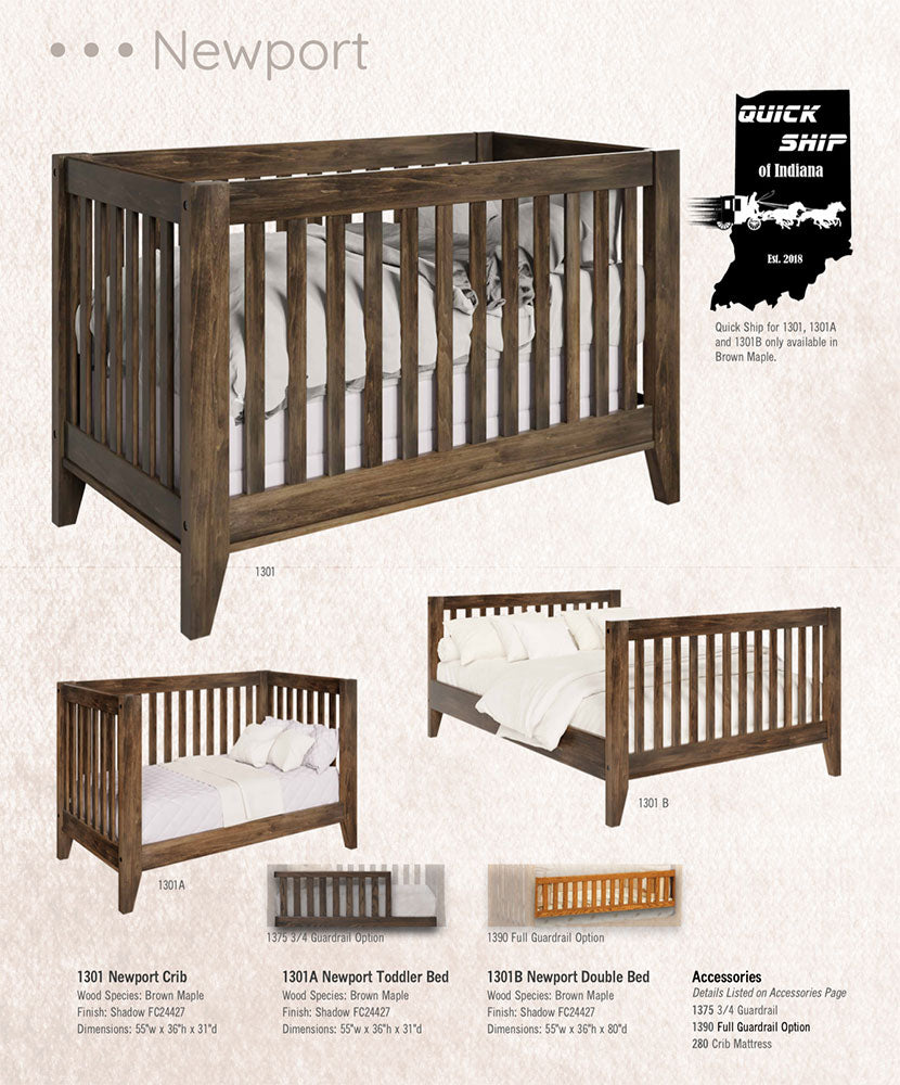 Newport 1 Drawer Nightstand