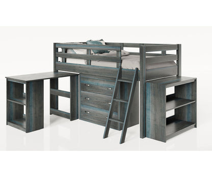Solana Loft Bed w/ Accessories