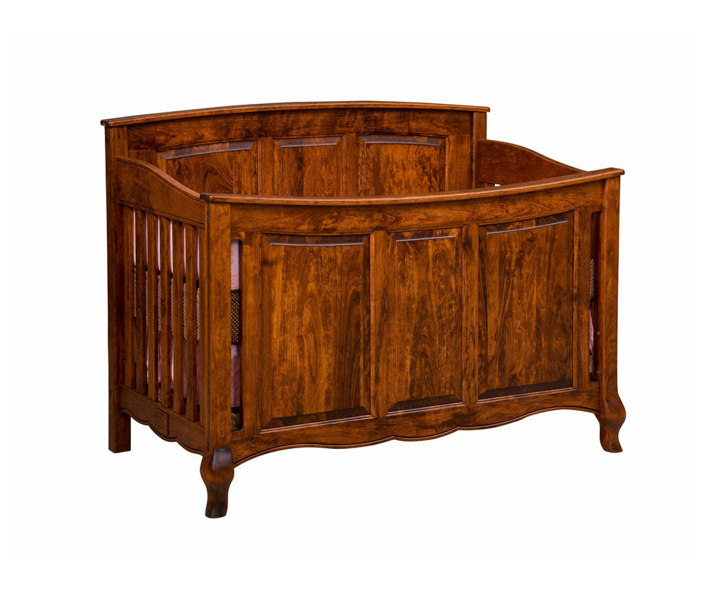 French Country Convertible Crib withPanel Option