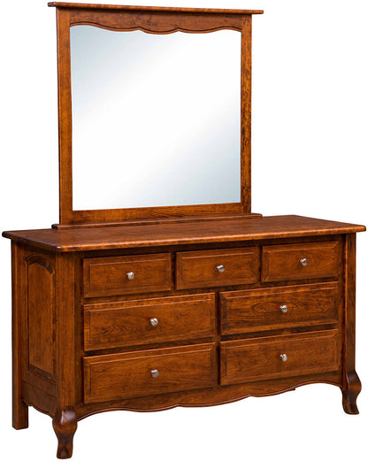French Country 7 Drawer Dresser / Changing Table