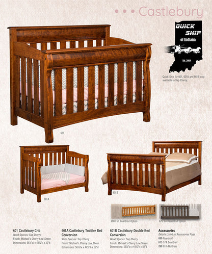 Castlebury 6 Drawer Dresser / Changing Table