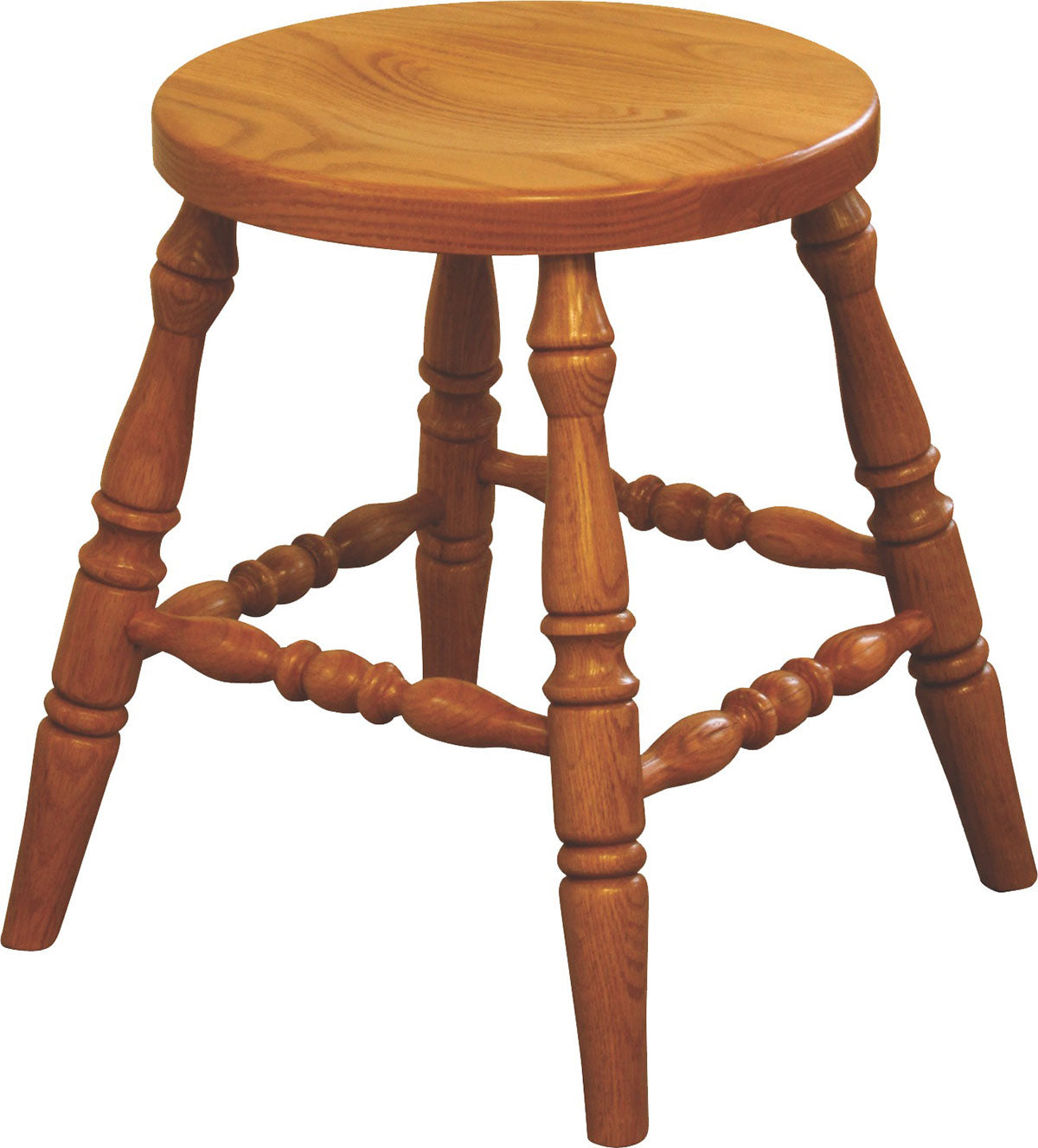 Turned Leg Bar Stool