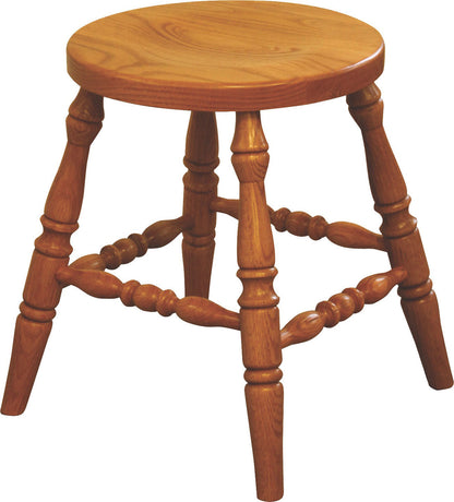 Turned Leg Bar Stool