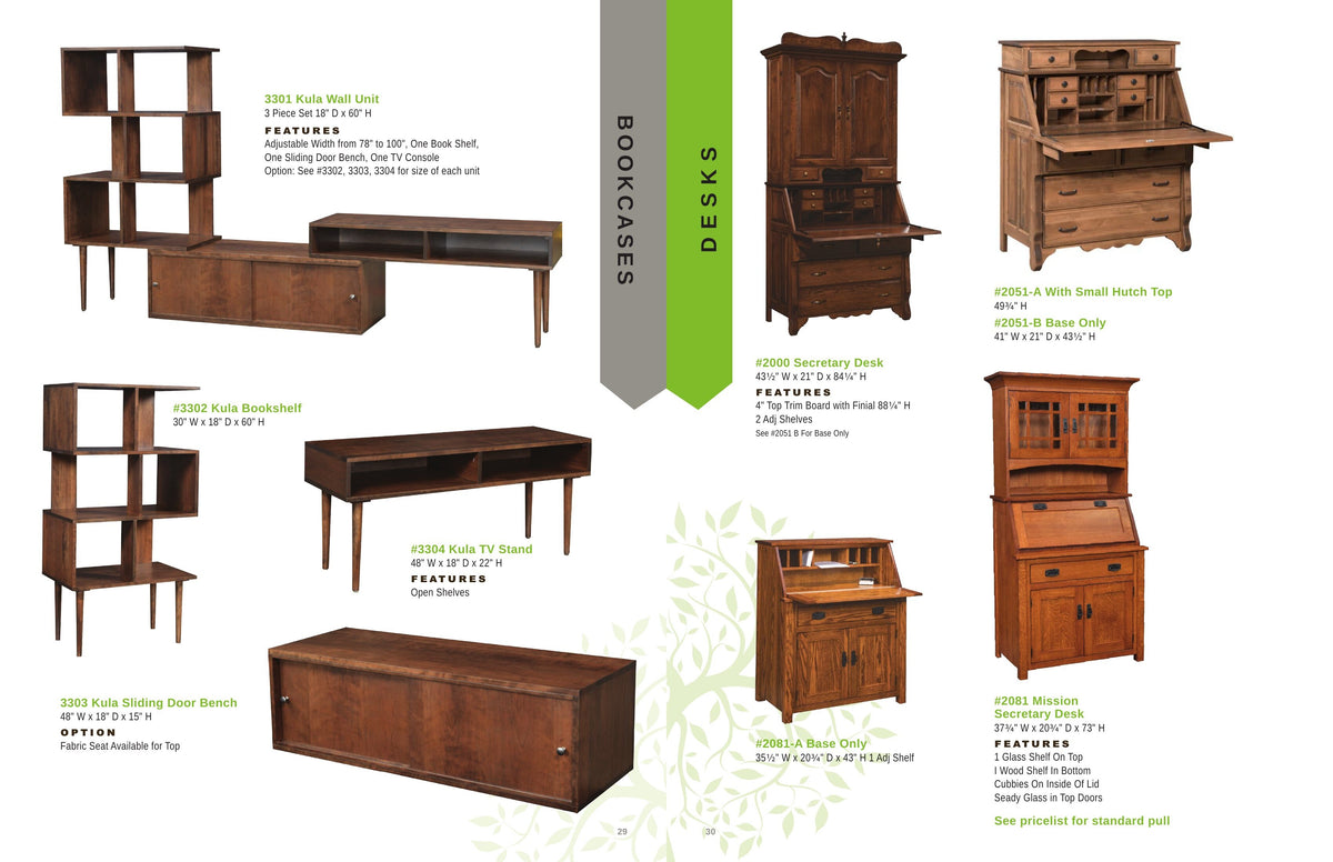 Secretary Desk Base