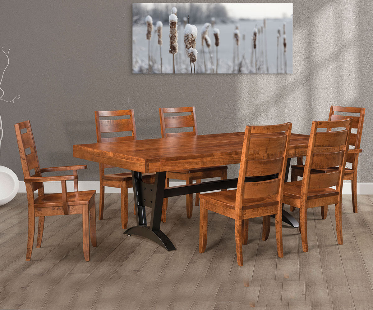 Ozark Saw-Marked Farmhouse Table