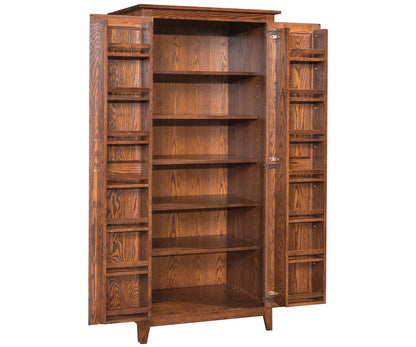 Pantry Cupboard with Door Shelves