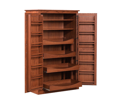 Pantry Cupboard with Pullout Shelves
