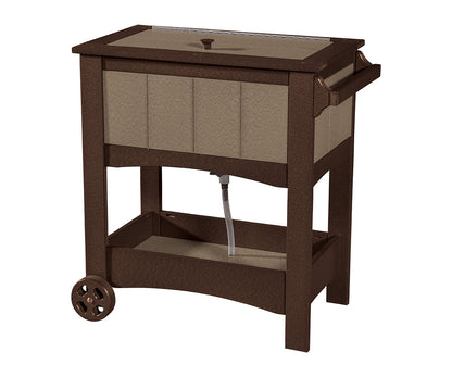 Poly Patio Cooler on Wheels