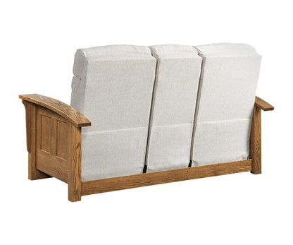 Shaker Center Console Recliner Love Seat