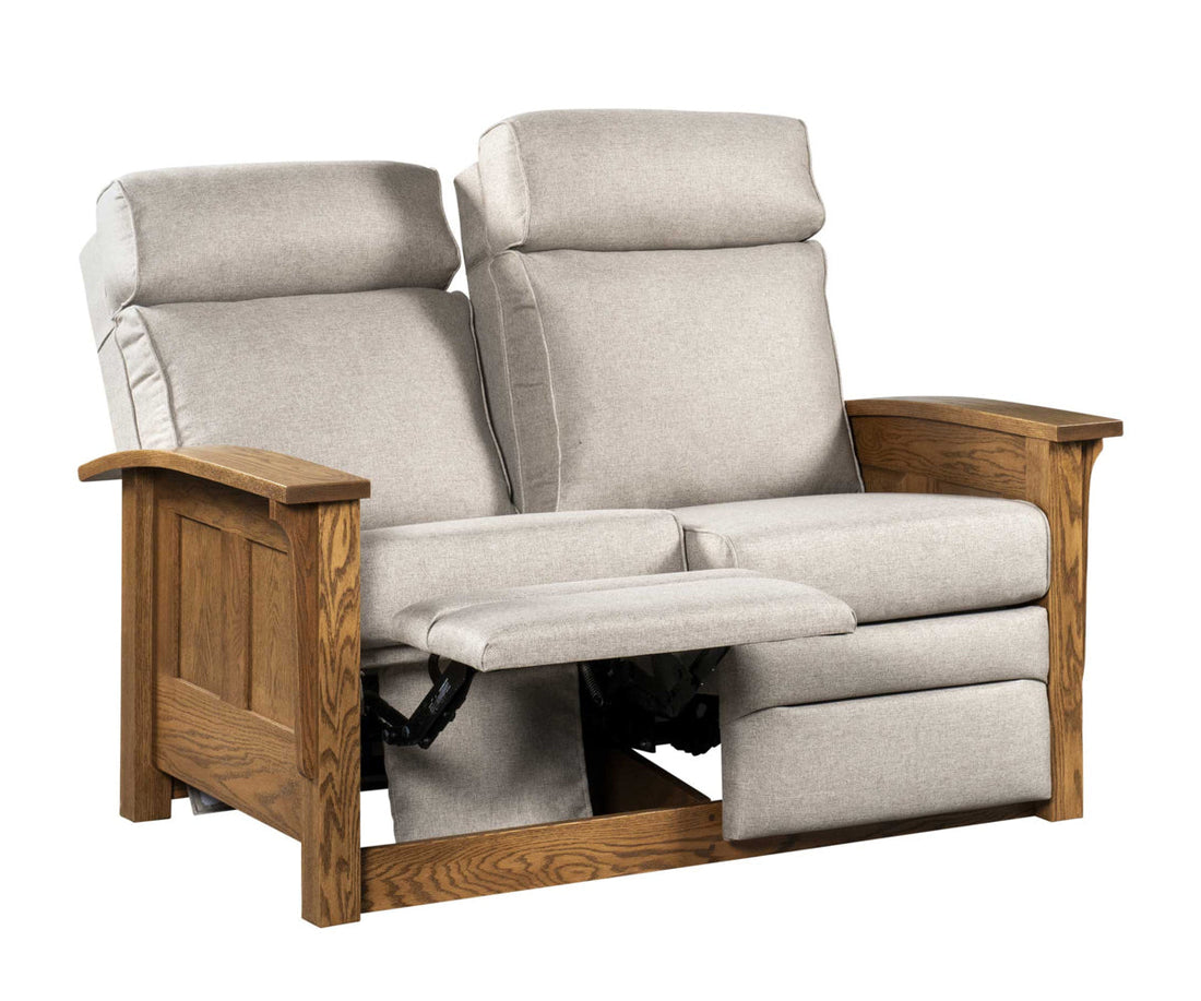 Shaker Recliner Love Seat
