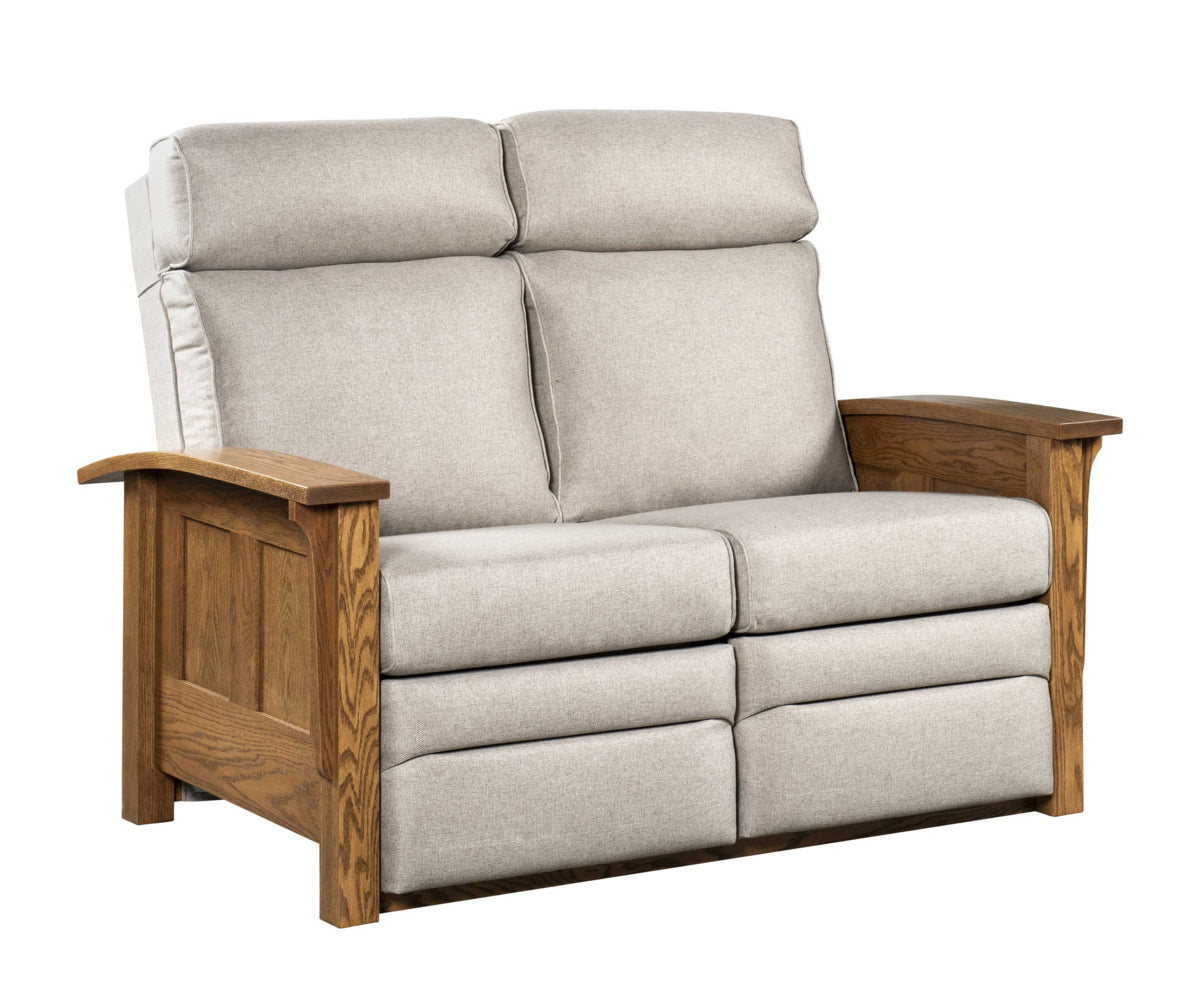 Shaker Recliner Love Seat
