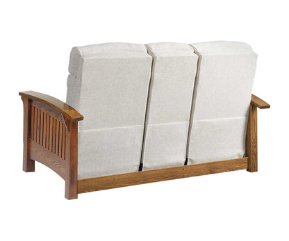 Country Mission Center Console Recliner Love Seat