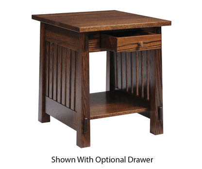 Country Mission Chairside End Table